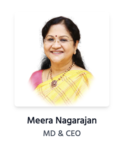 Meera Nagarajan, MD & CEO